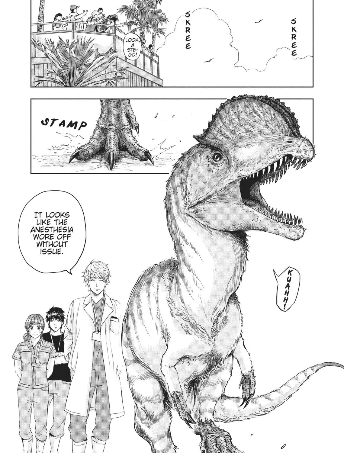 Read Dinosaur Sanctuary chapter 5 image 46 on Lezhin