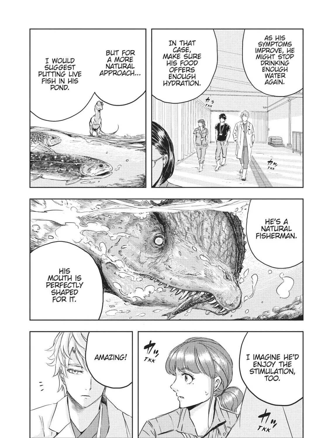Read Dinosaur Sanctuary chapter 5 image 48 on Lezhin