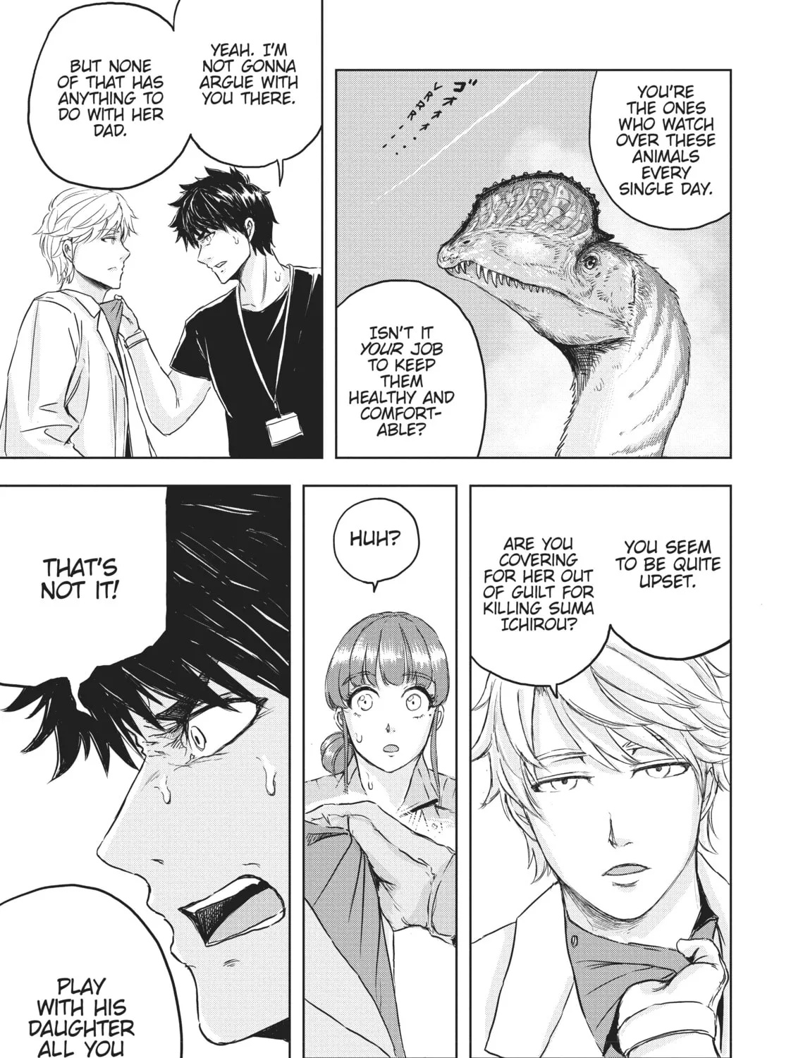 Read Dinosaur Sanctuary chapter 5 image 62 on Lezhin