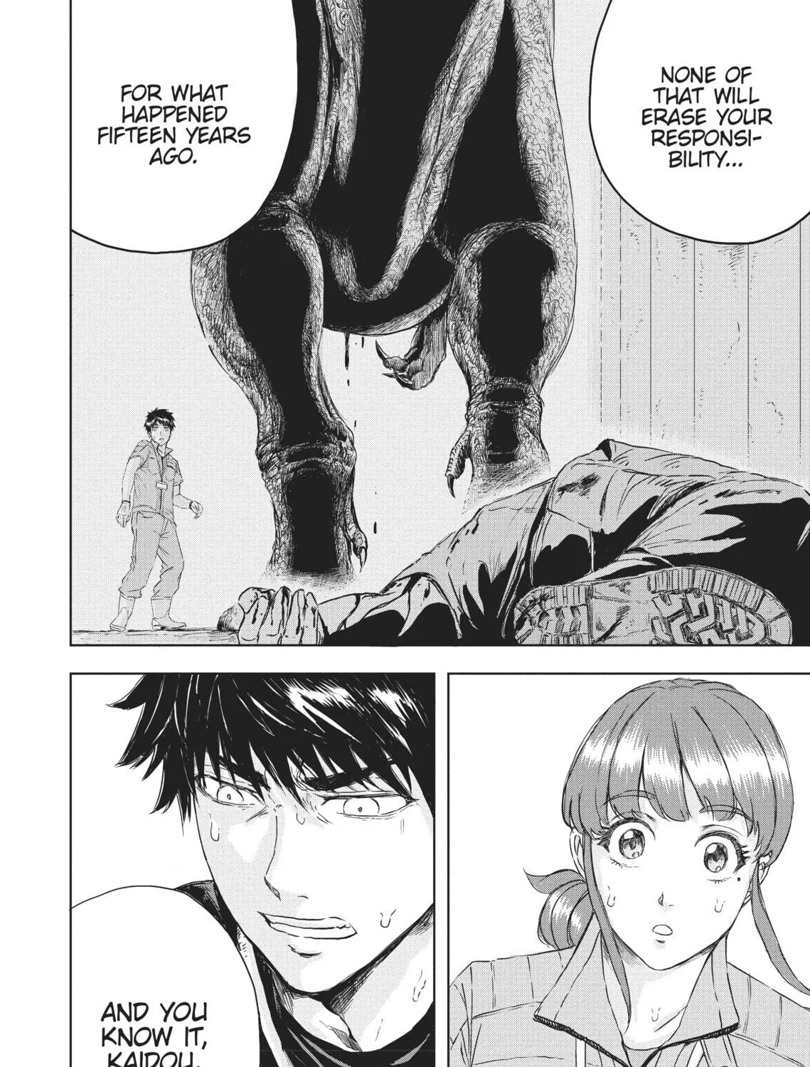 Read Dinosaur Sanctuary chapter 5 image 64 on Lezhin