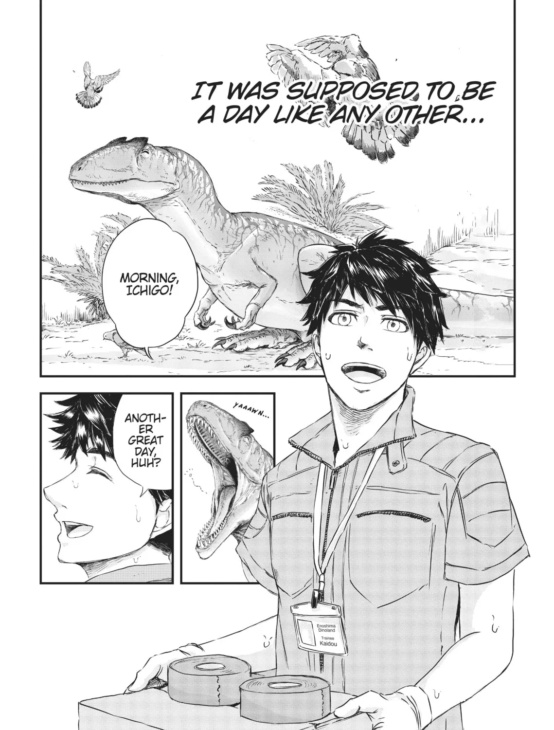 Read Dinosaur Sanctuary chapter 5 image 72 on Lezhin
