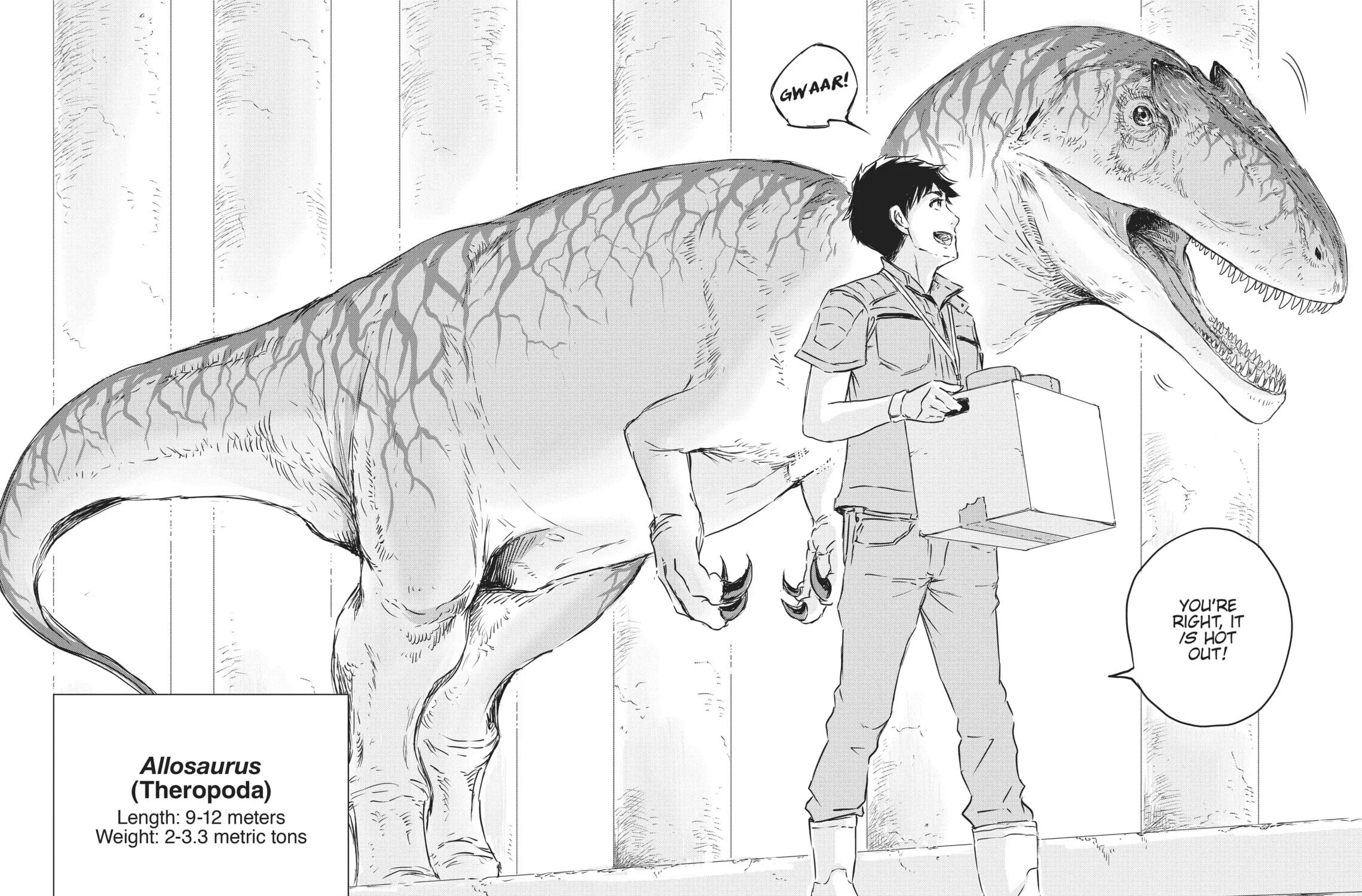 Read Dinosaur Sanctuary chapter 6 image 10 on Lezhin