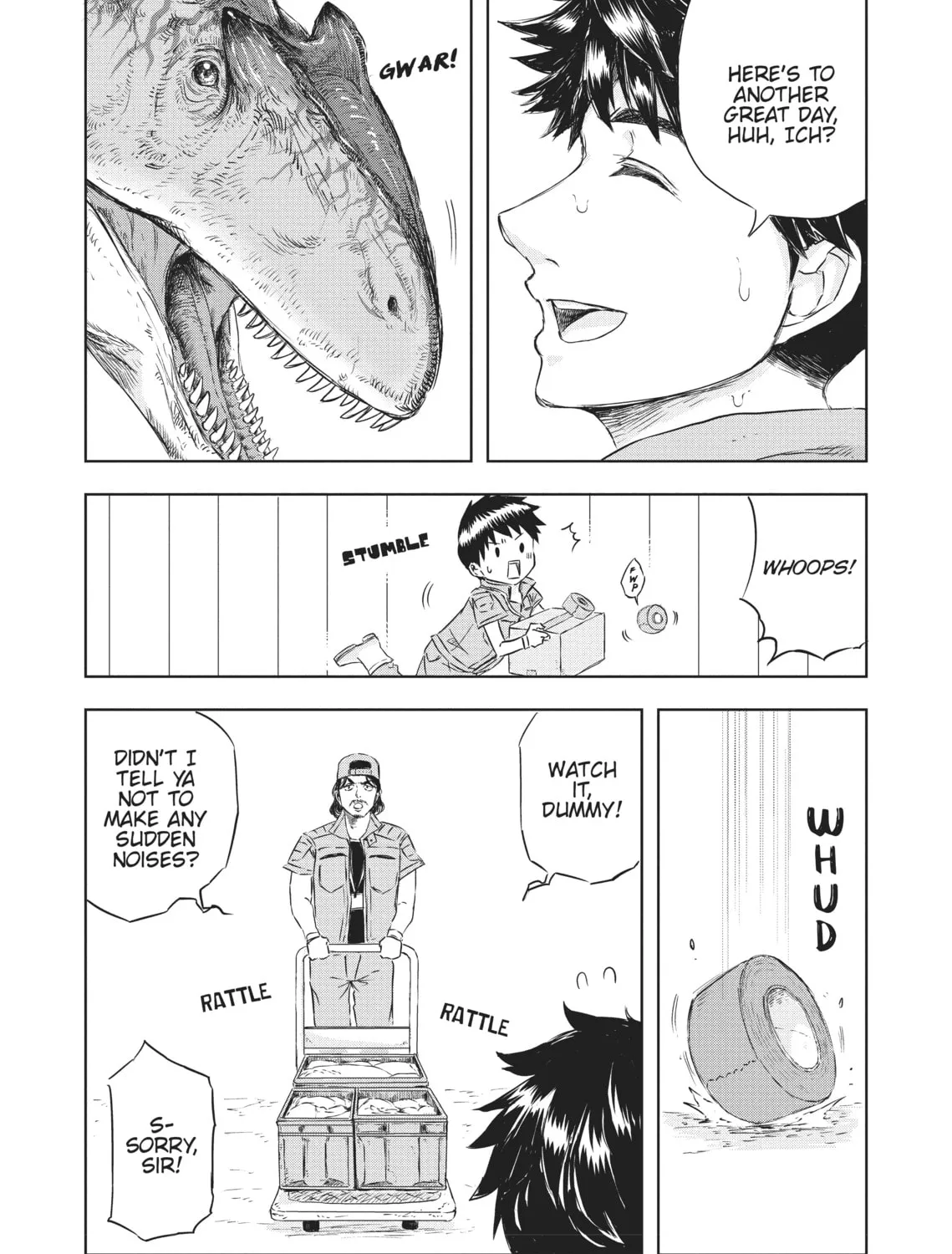 Read Dinosaur Sanctuary chapter 6 image 12 on Lezhin
