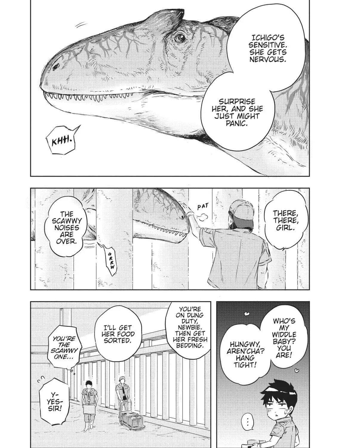 Read Dinosaur Sanctuary chapter 6 image 14 on Lezhin