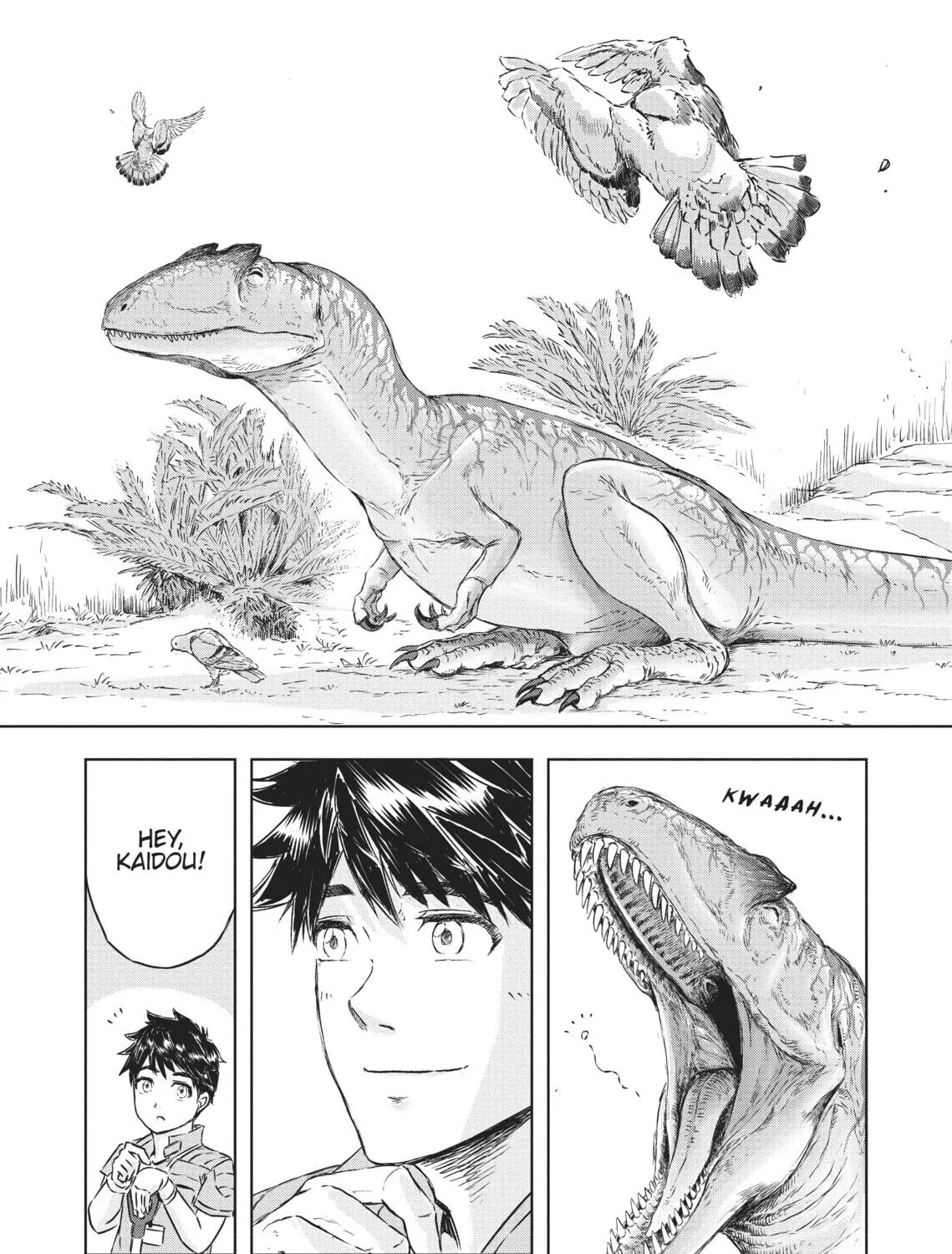 Read Dinosaur Sanctuary chapter 6 image 18 on Lezhin