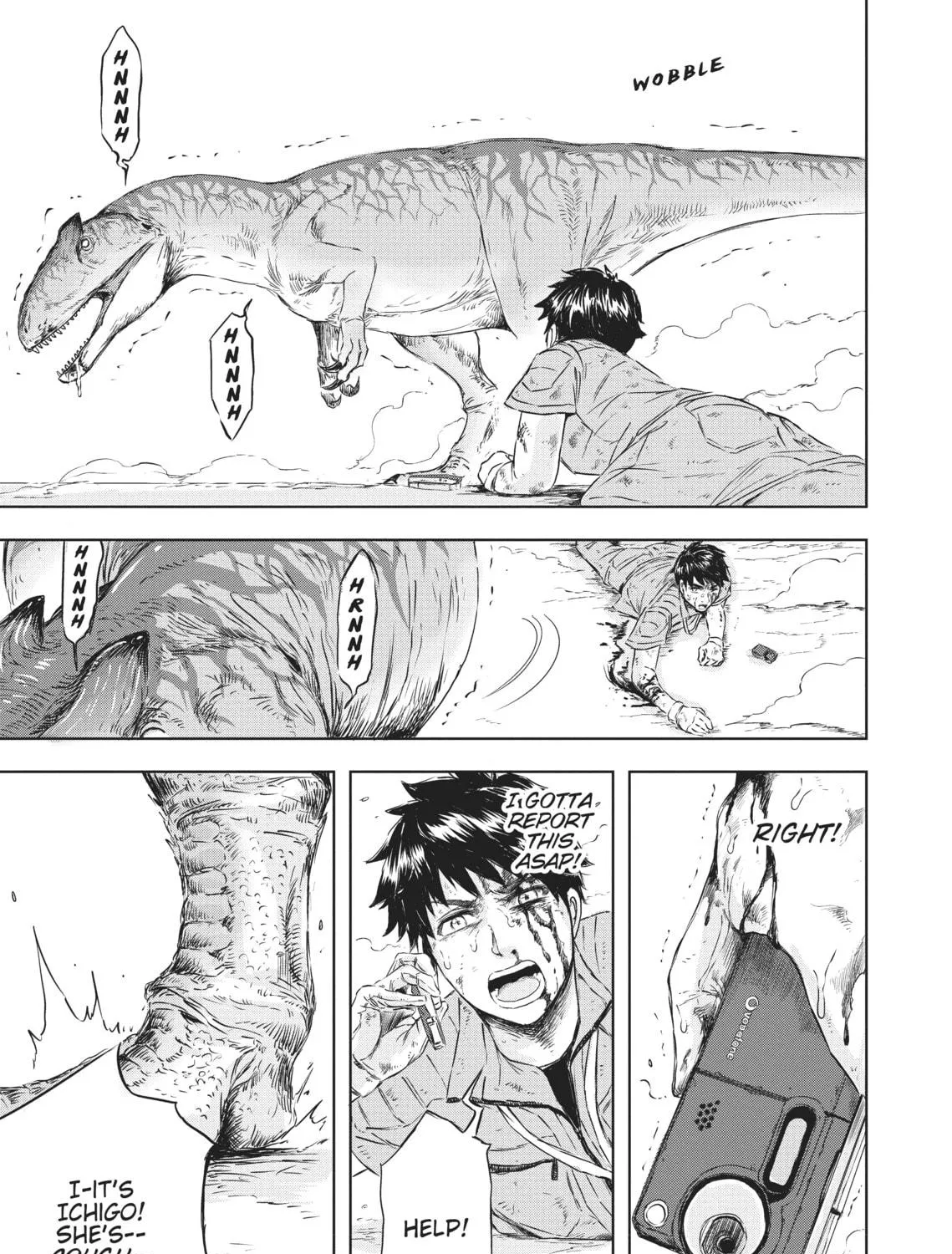 Read Dinosaur Sanctuary chapter 6 image 38 on Lezhin