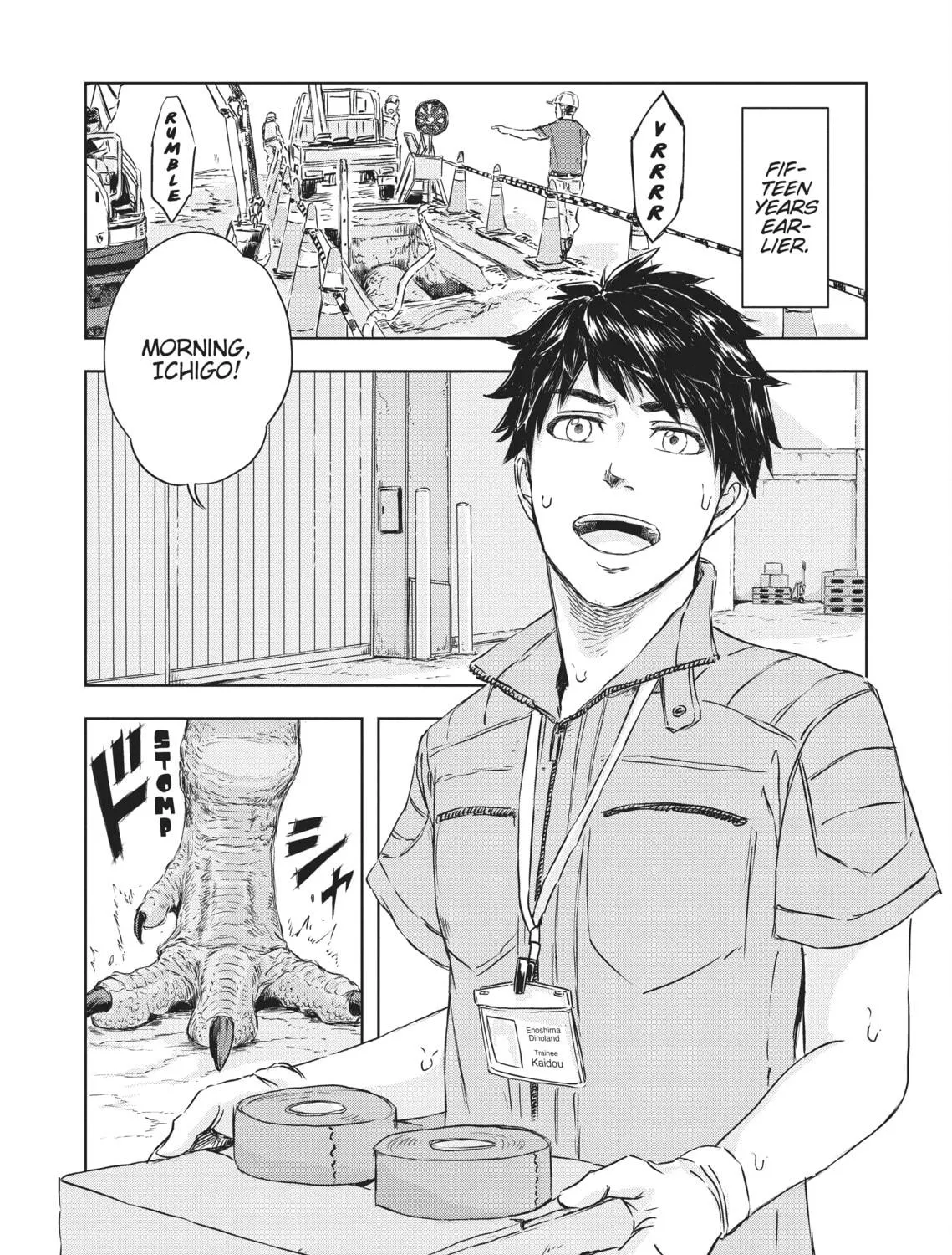 Read Dinosaur Sanctuary chapter 6 image 8 on Lezhin