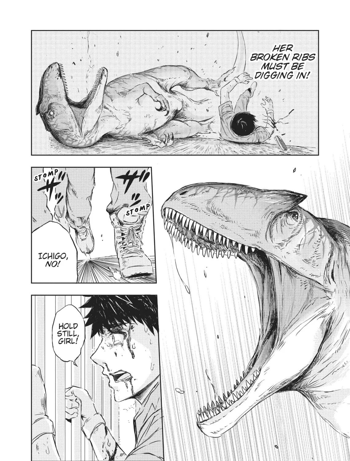 Read Dinosaur Sanctuary chapter 7 image 14 on Lezhin