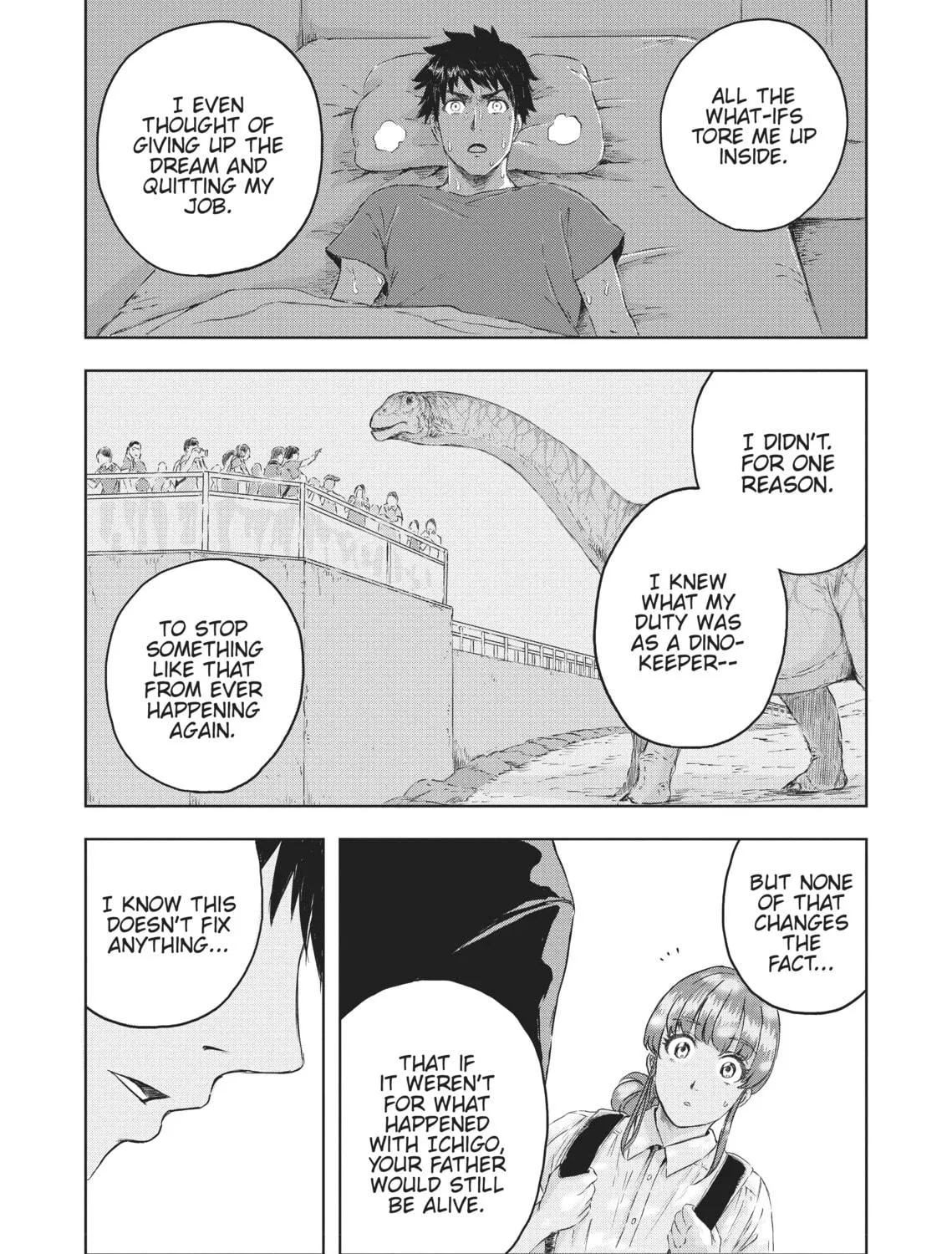 Read Dinosaur Sanctuary chapter 7 image 34 on Lezhin
