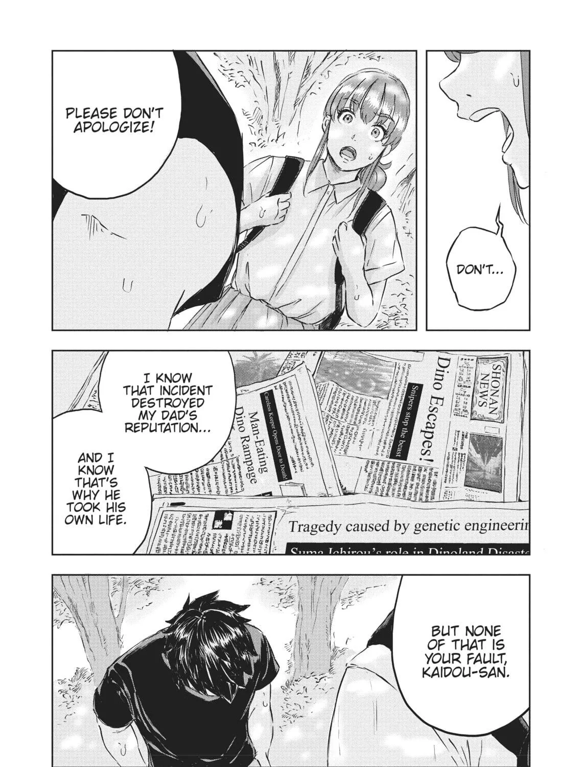 Read Dinosaur Sanctuary chapter 7 image 38 on Lezhin