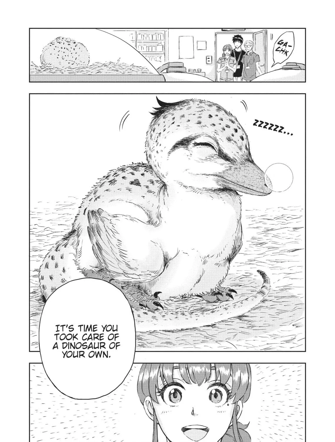 Read Dinosaur Sanctuary chapter 7 image 52 on Lezhin