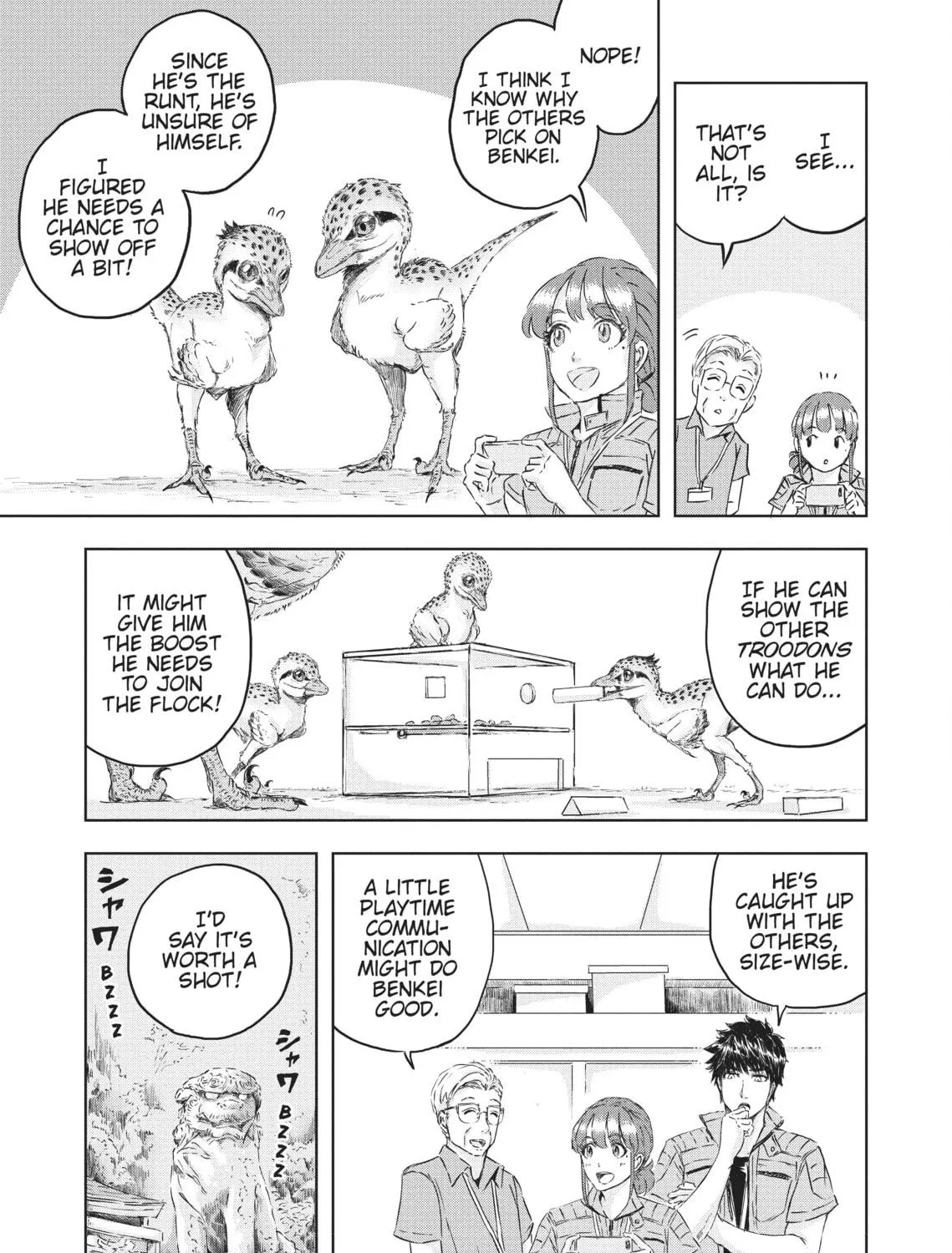 Read Dinosaur Sanctuary chapter 9 image 16 on Lezhin