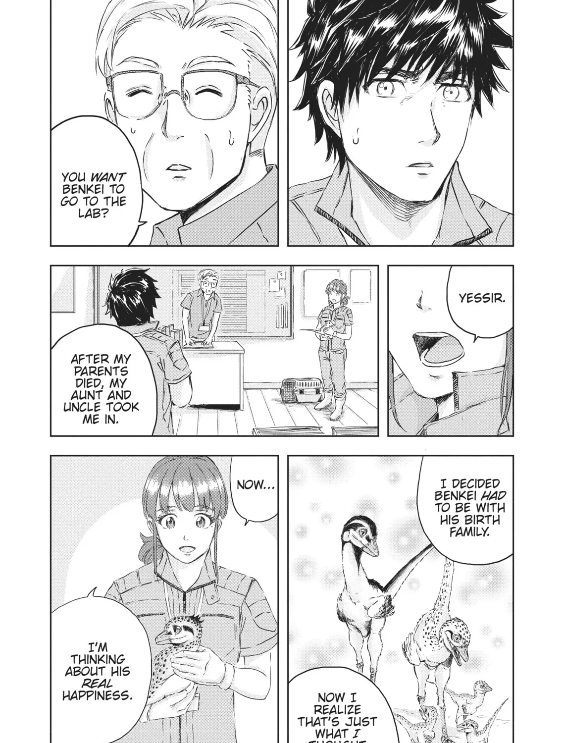 Read Dinosaur Sanctuary chapter 9 image 44 on Lezhin