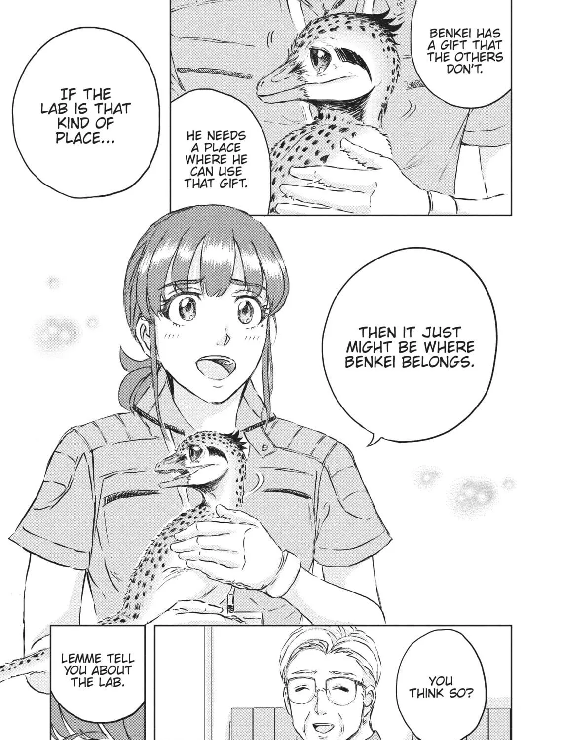 Read Dinosaur Sanctuary chapter 9 image 46 on Lezhin