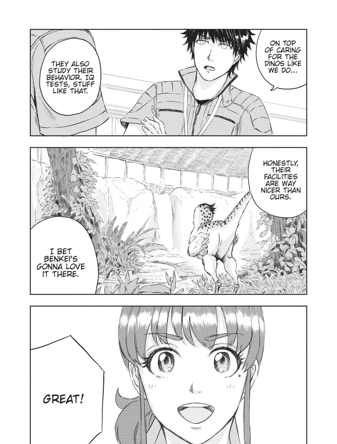Read Dinosaur Sanctuary chapter 9 image 48 on Lezhin