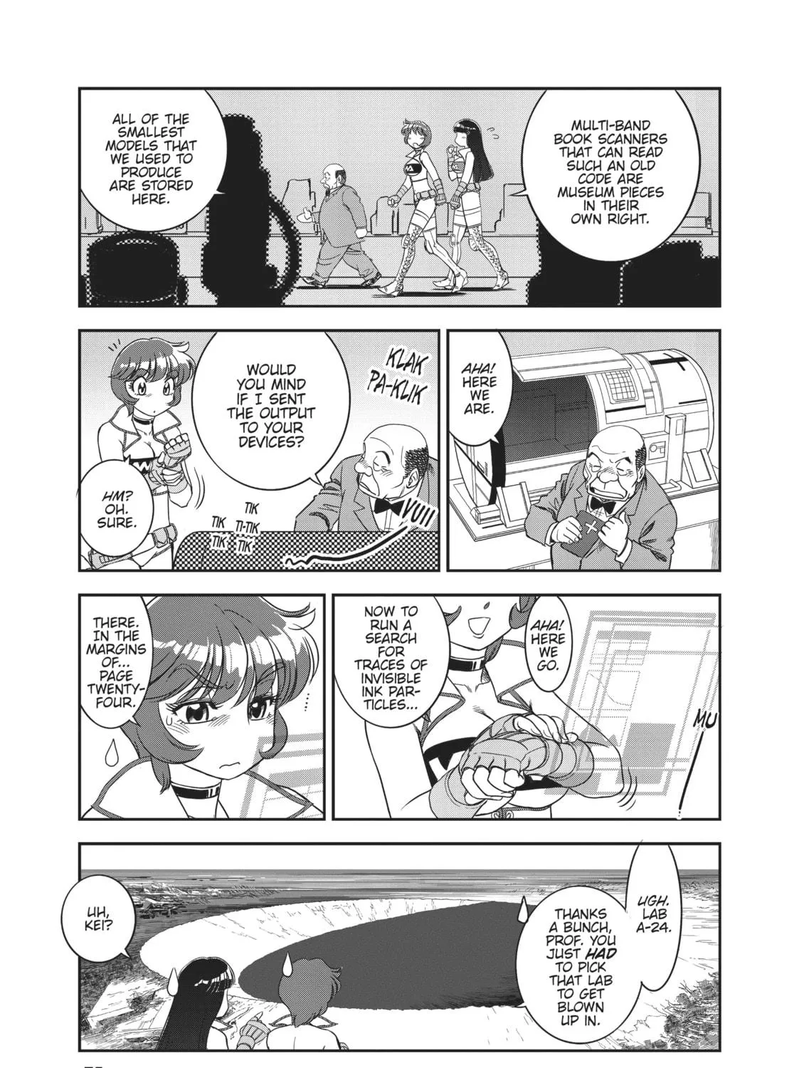 Read Dirty Pair chapter 1 image 124 on Lezhin