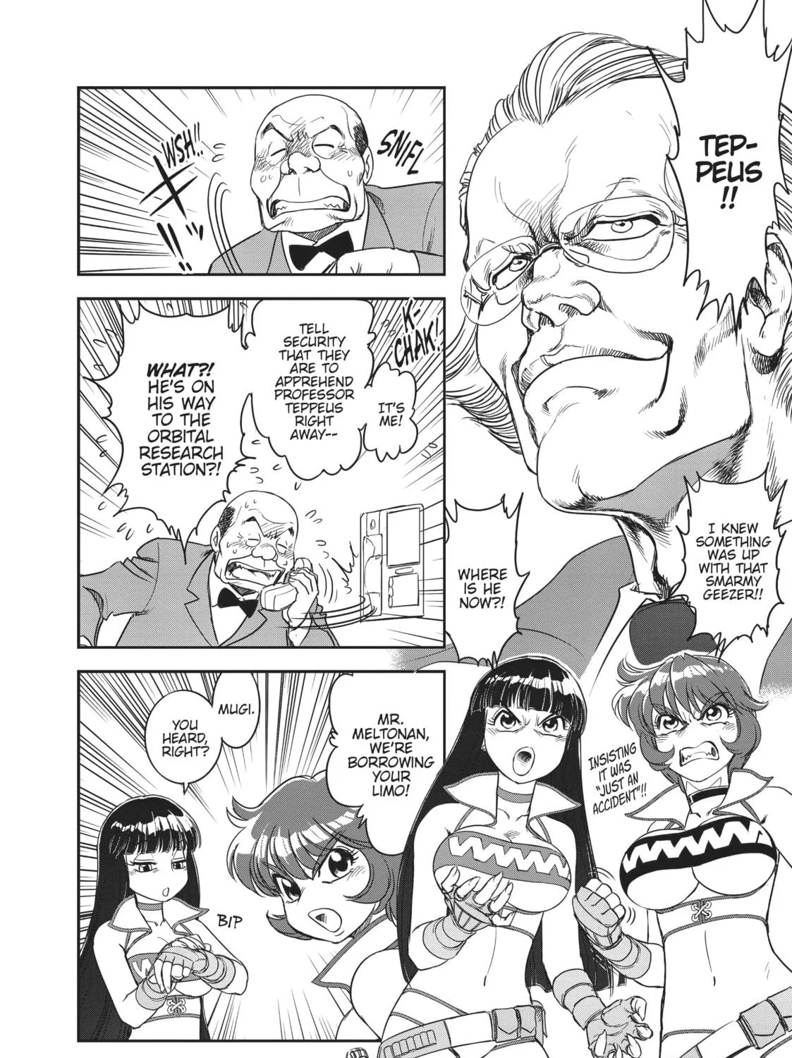 Read Dirty Pair chapter 1 image 130 on Lezhin