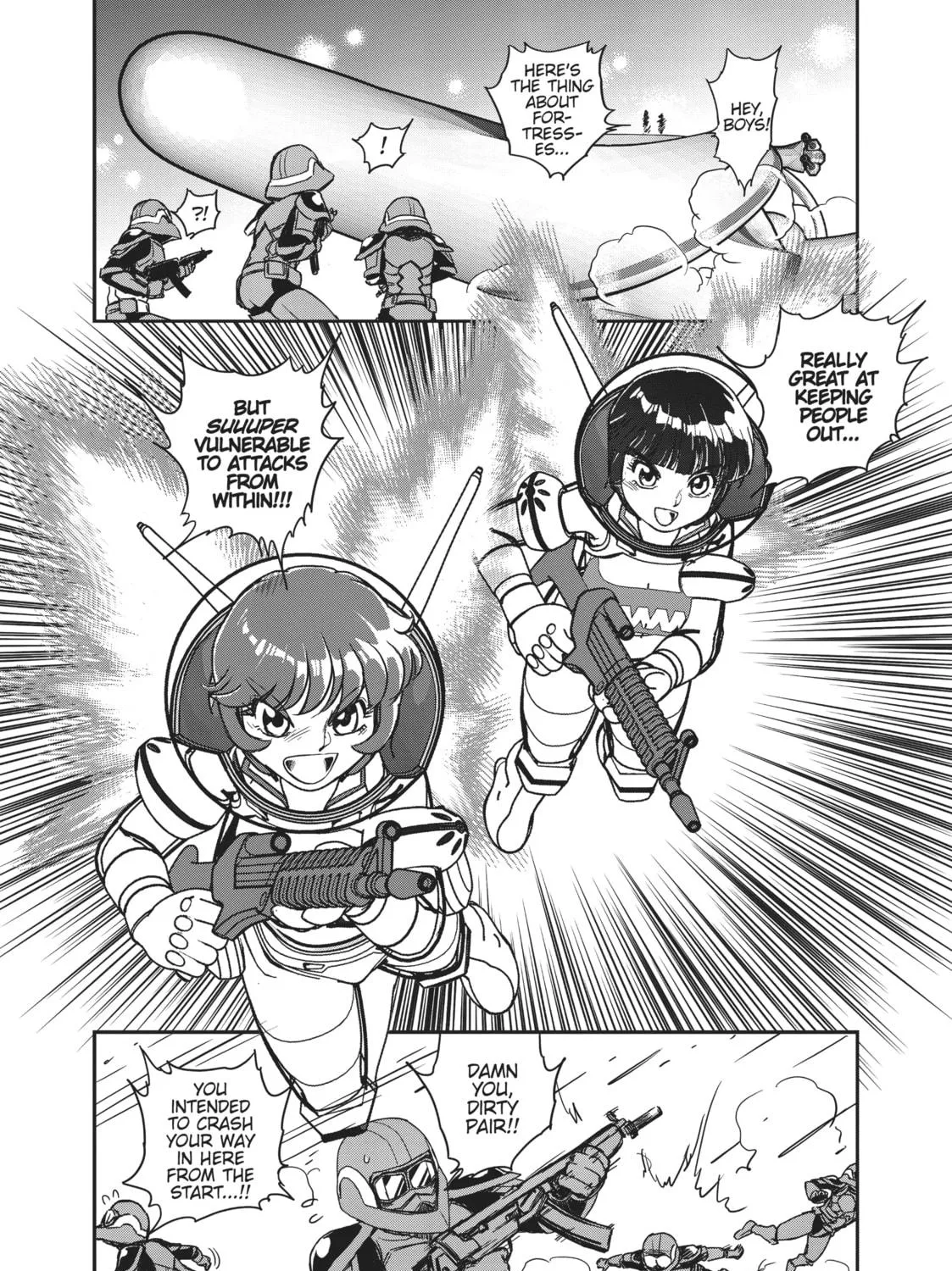 Read Dirty Pair chapter 1 image 154 on Lezhin