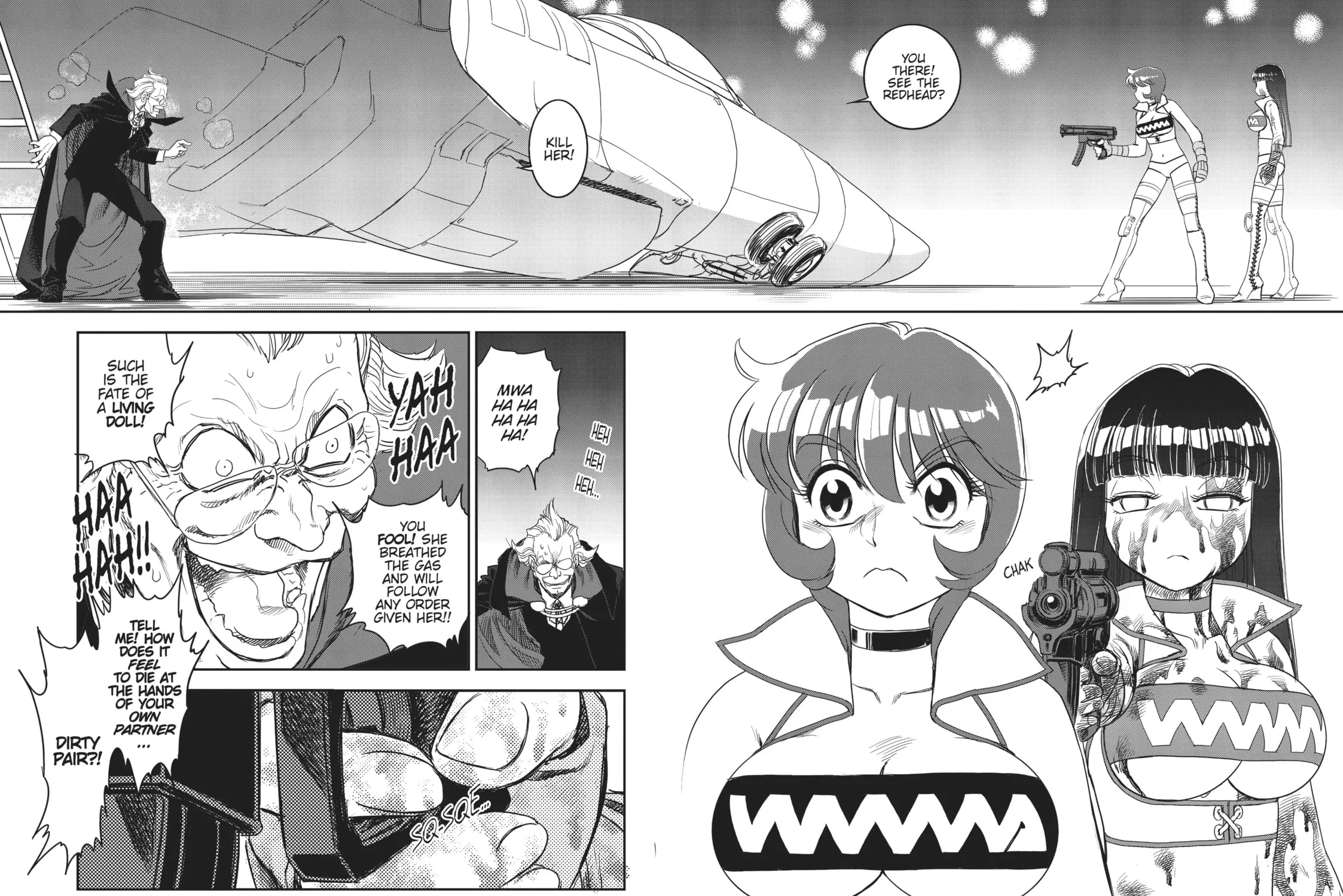 Read Dirty Pair chapter 1 image 222 on Lezhin