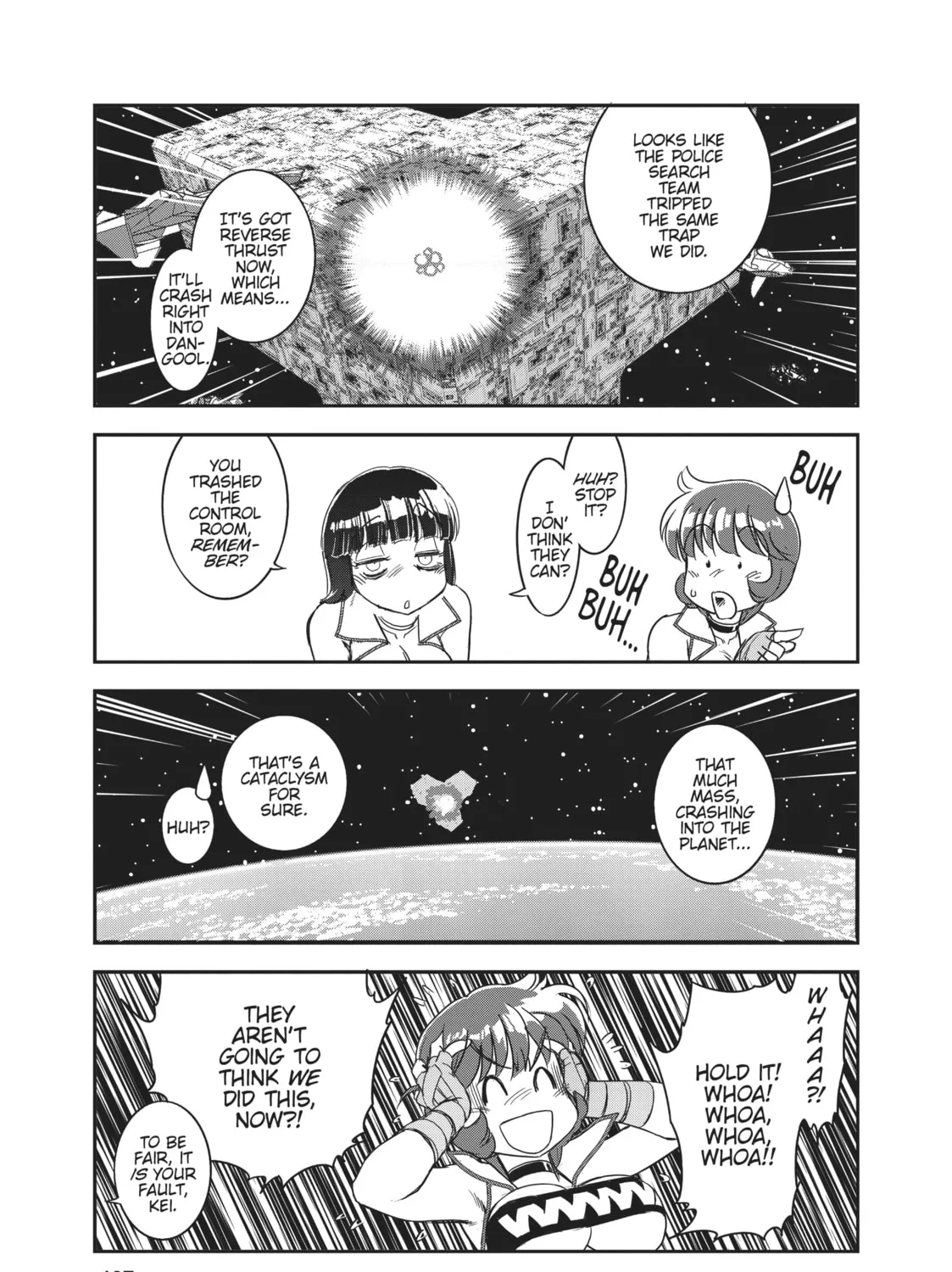 Read Dirty Pair chapter 1 image 236 on Lezhin