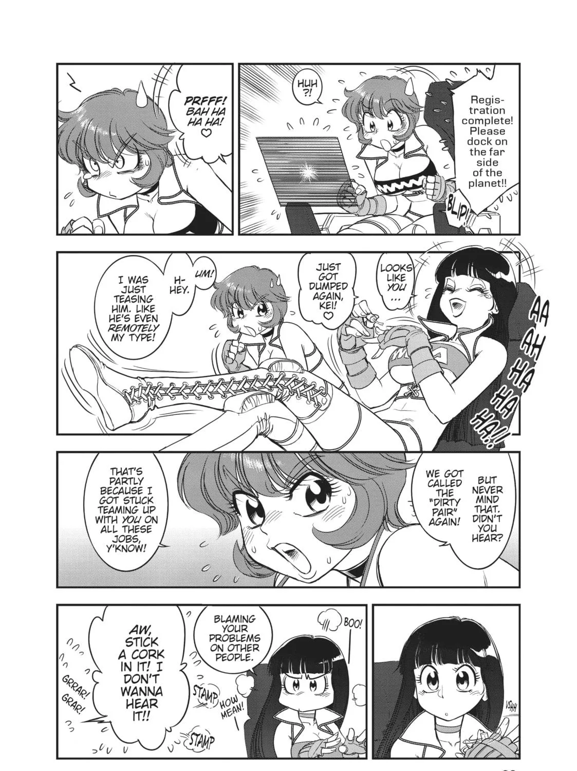 Read Dirty Pair chapter 1 image 28 on Lezhin