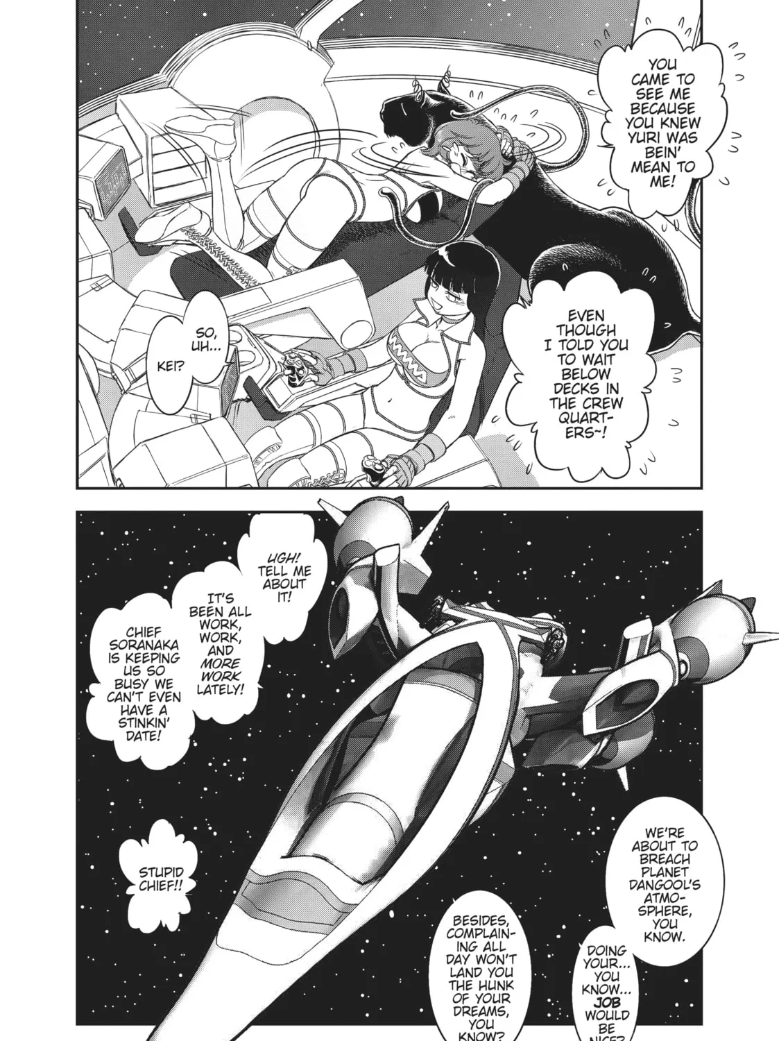 Read Dirty Pair chapter 1 image 32 on Lezhin