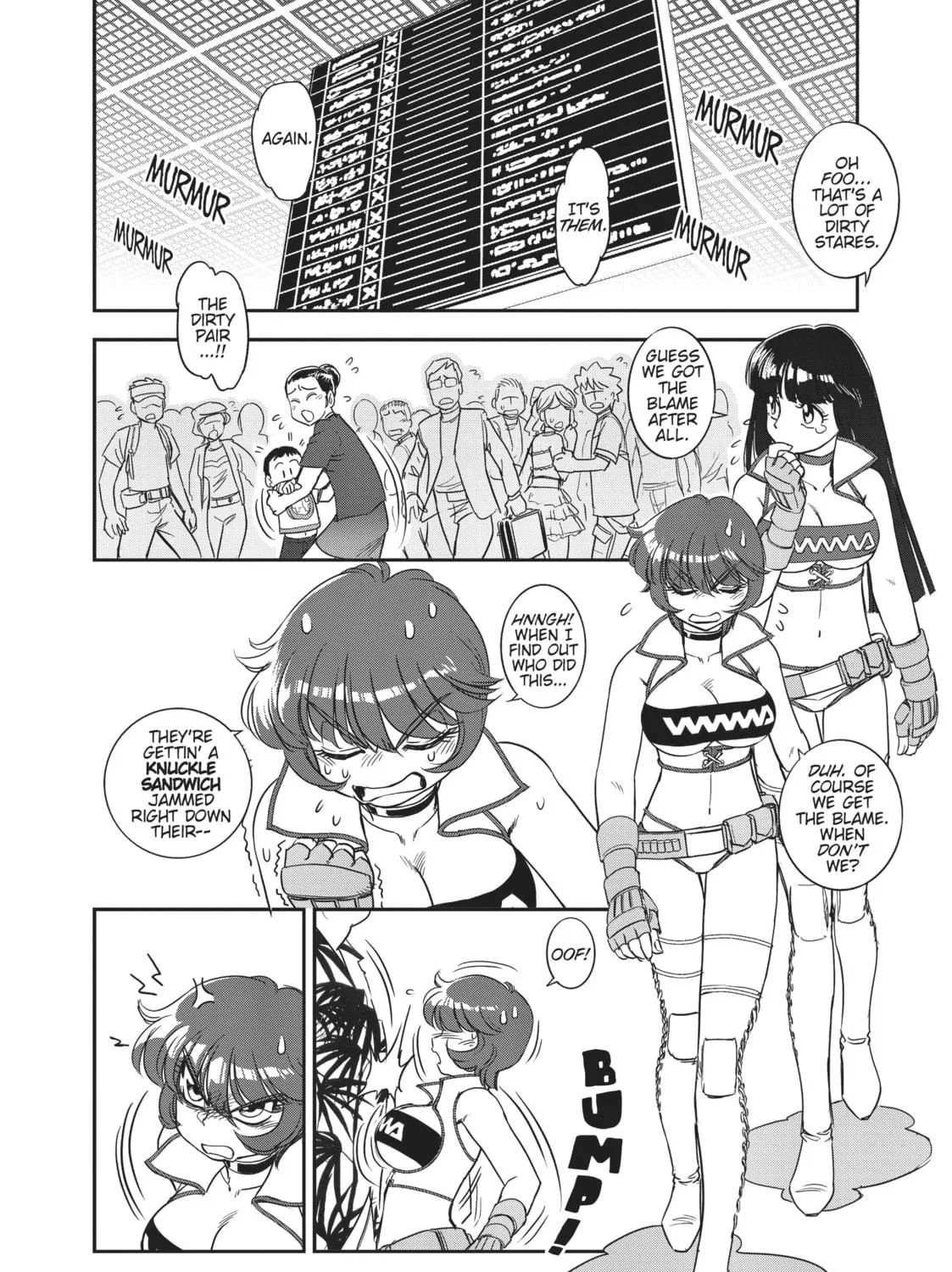 Read Dirty Pair chapter 1 image 58 on Lezhin
