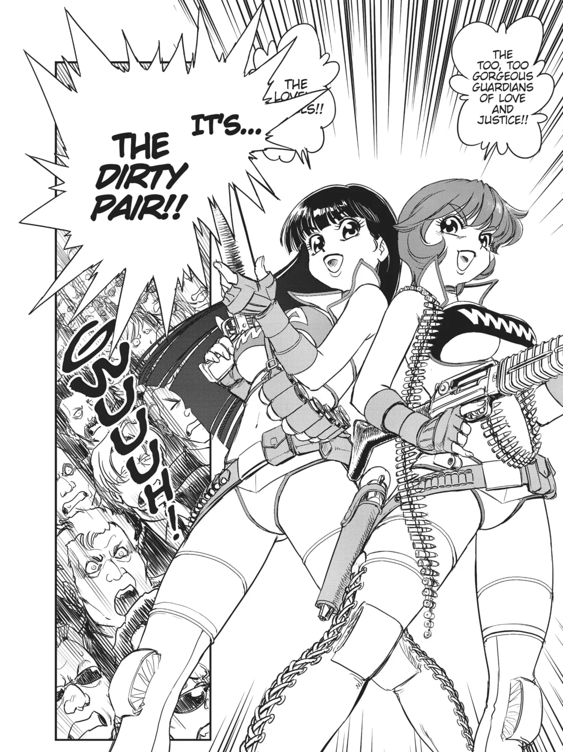 Read Dirty Pair chapter 1 image 6 on Lezhin