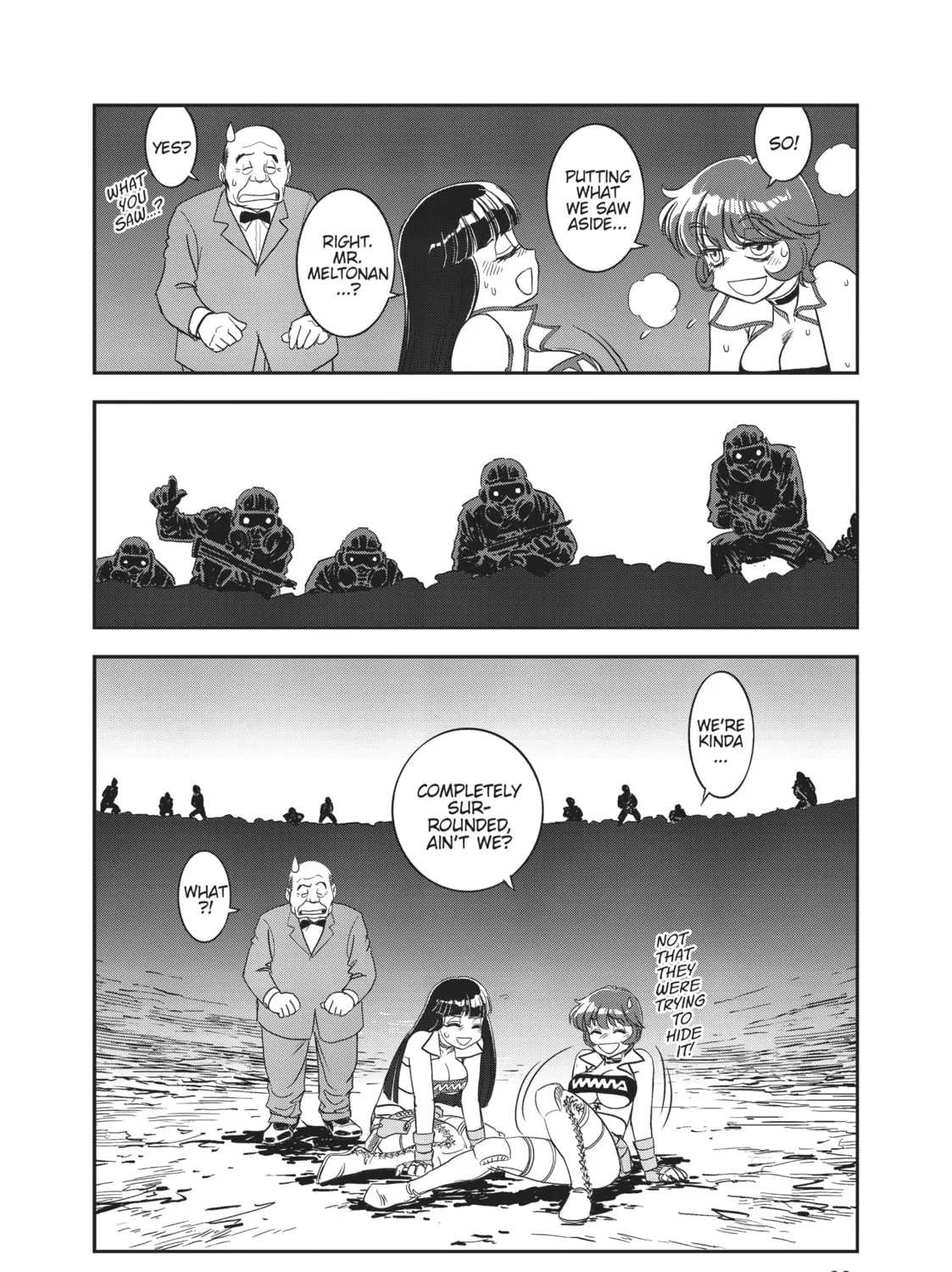 Read Dirty Pair chapter 1 image 96 on Lezhin