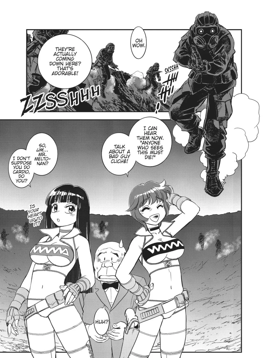 Read Dirty Pair chapter 1 image 98 on Lezhin