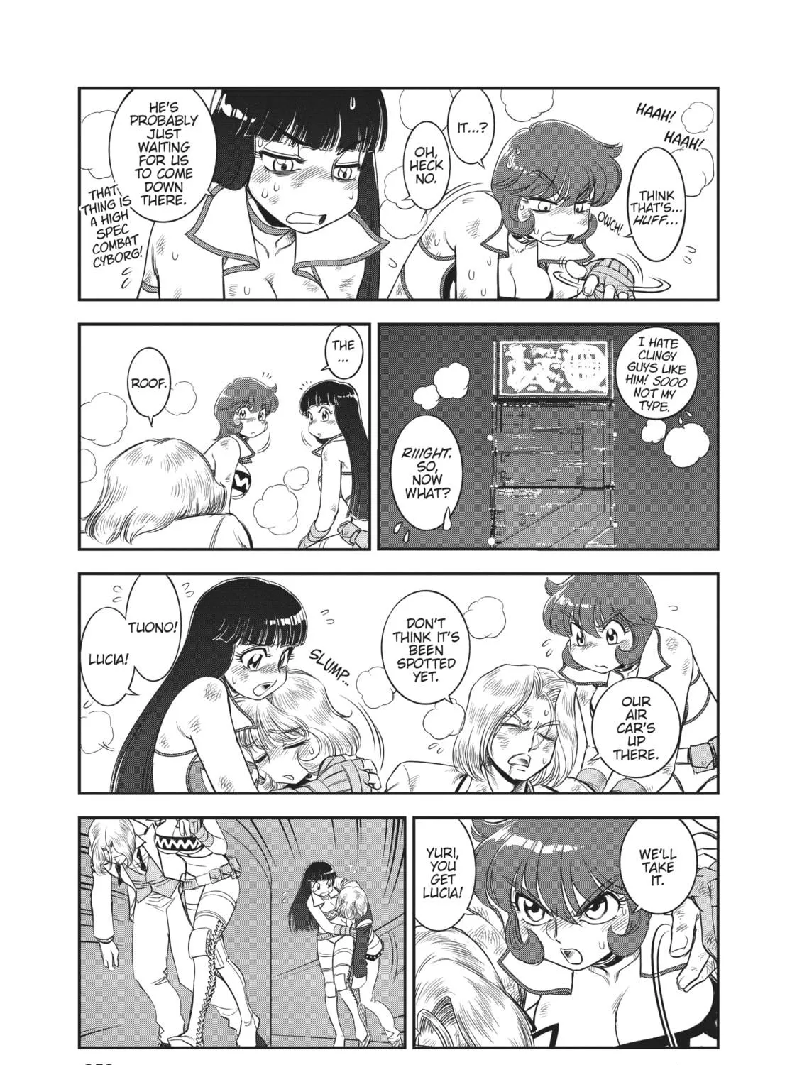 Read Dirty Pair chapter 3 image 158 on Lezhin