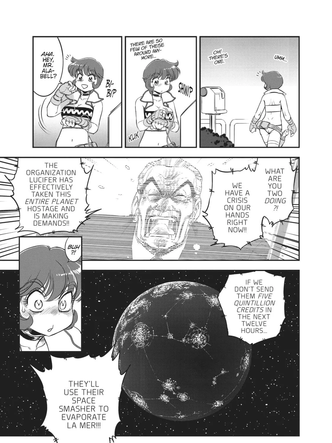 Read Dirty Pair chapter 3 image 262 on Lezhin