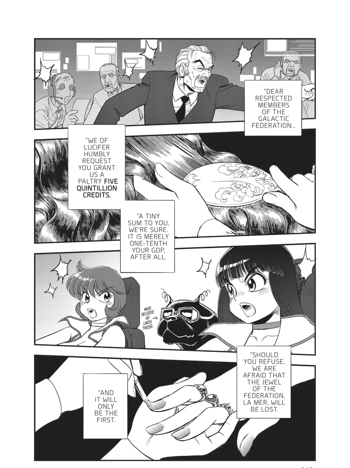 Read Dirty Pair chapter 3 image 276 on Lezhin