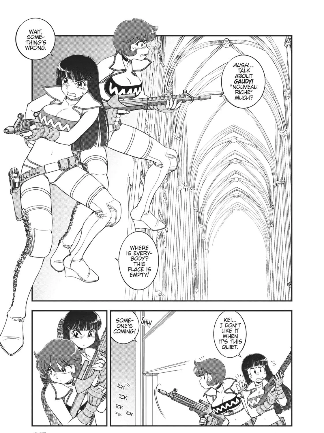 Read Dirty Pair chapter 3 image 328 on Lezhin