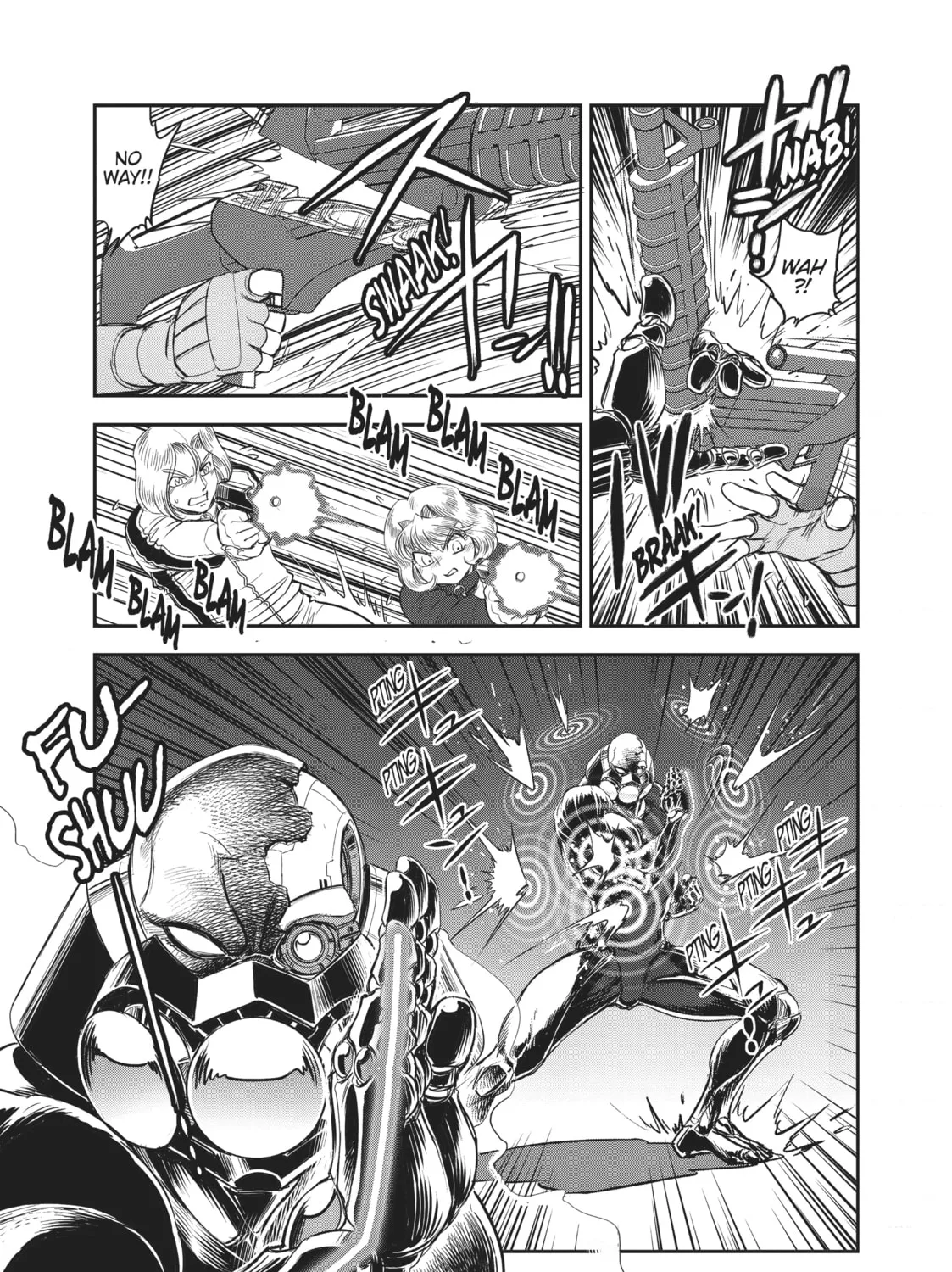 Read Dirty Pair chapter 3 image 356 on Lezhin