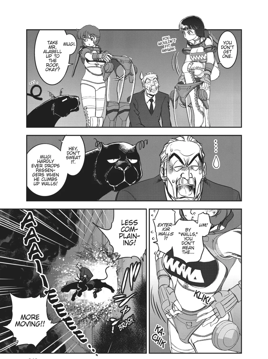 Read Dirty Pair chapter 3 image 84 on Lezhin