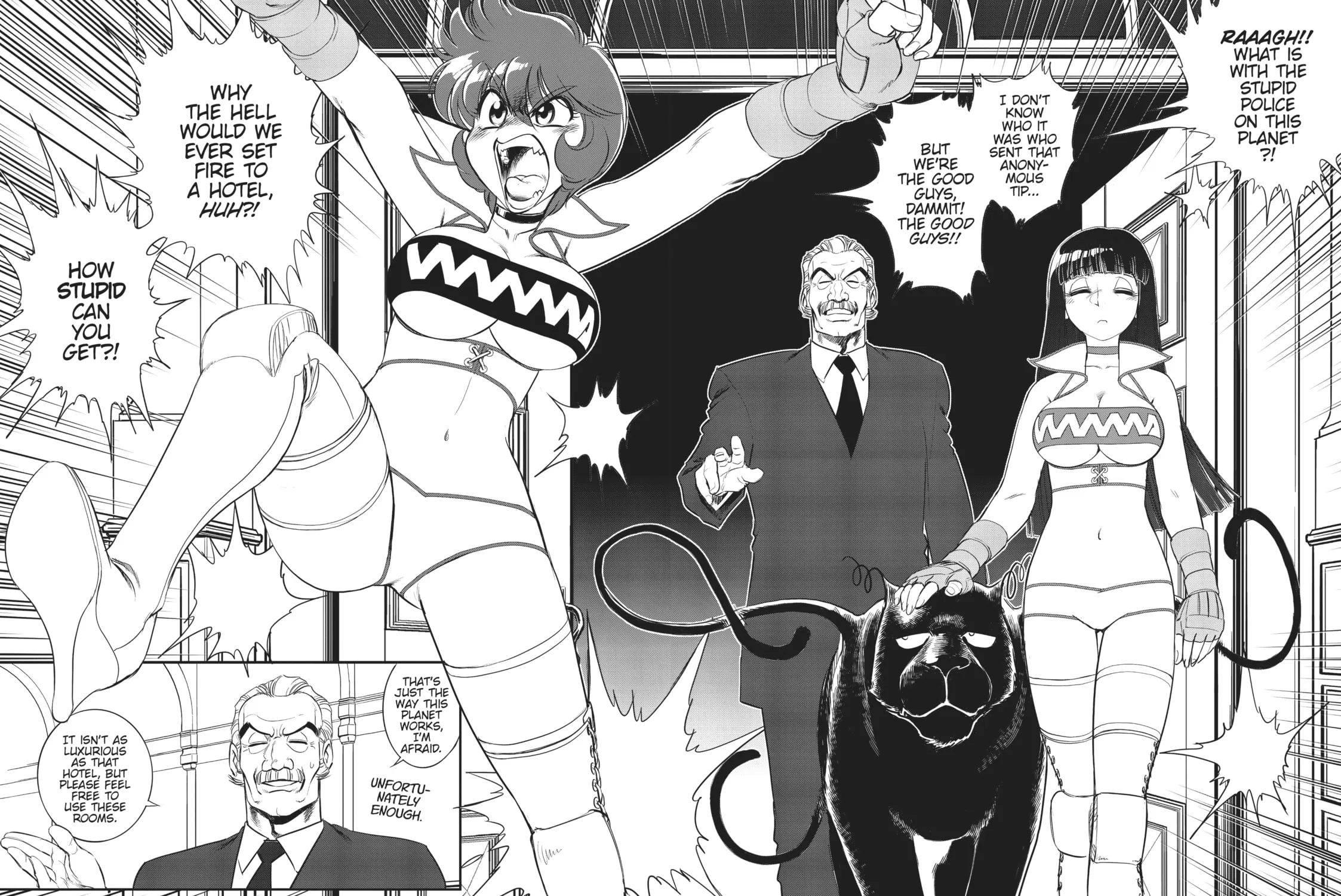 Read Dirty Pair chapter 3 image 98 on Lezhin