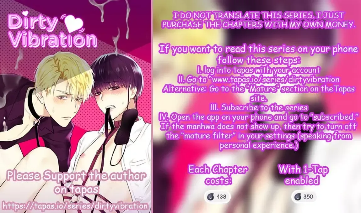 Read Dirty ♥ Vibration chapter 31 image 1 on Lezhin