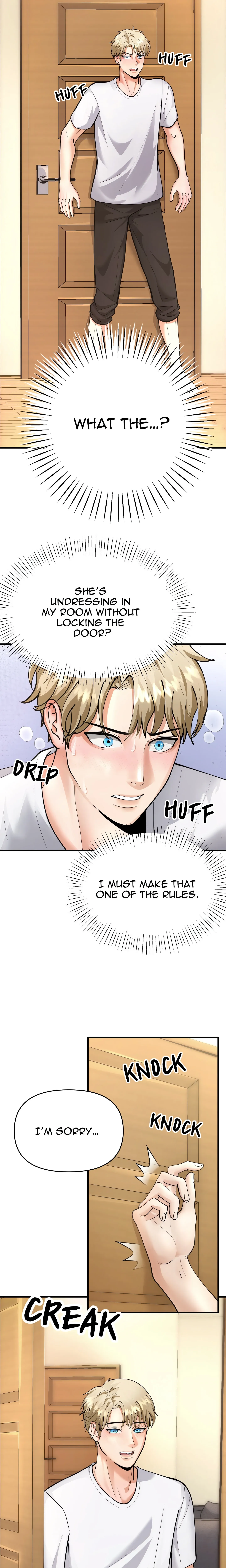 Read Disaster Roommates (Uncensored) chapter 2 image 4 on Lezhin
