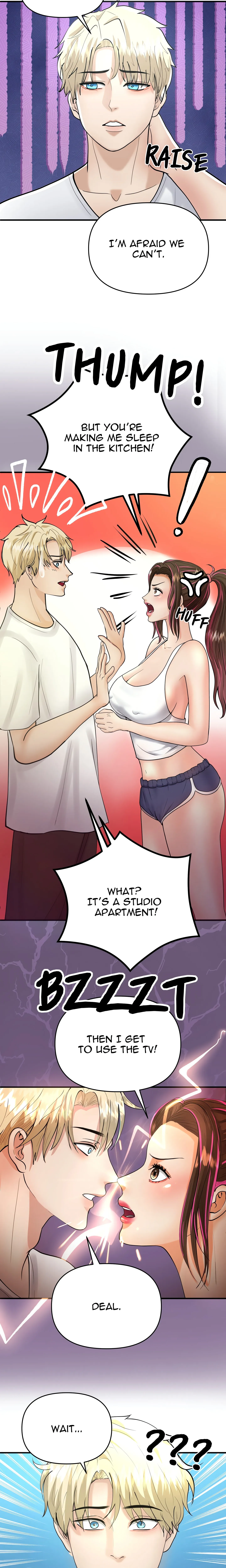 Read Disaster Roommates (Uncensored) chapter 2 image 8 on Lezhin