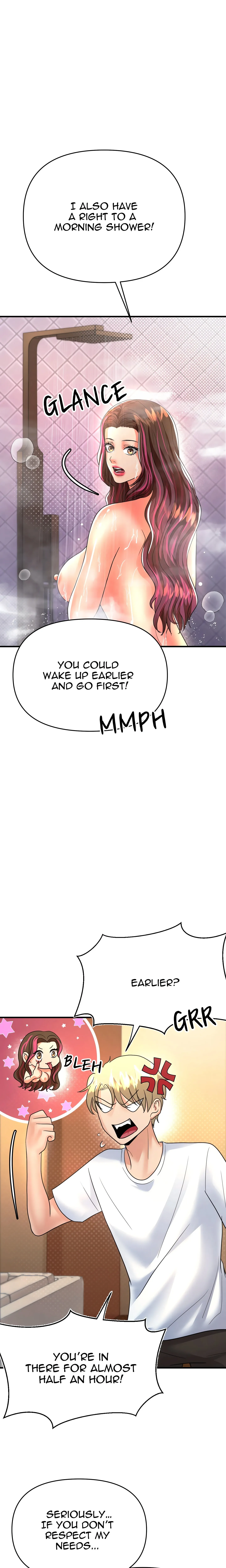 Read Disaster Roommates (Uncensored) chapter 6 image 8 on Lezhin