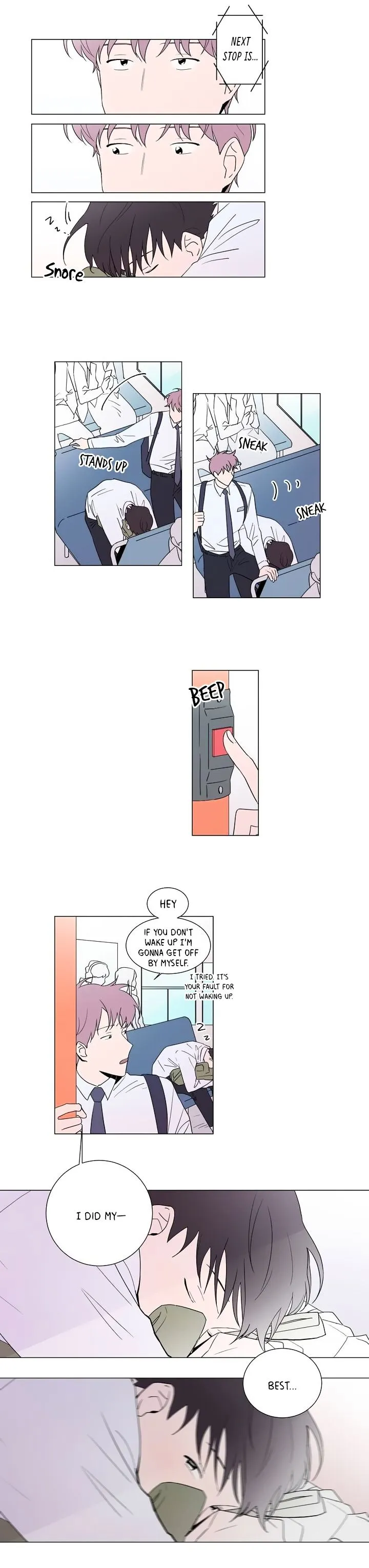 Read Distance Between Us chapter 1 image 7 on Lezhin