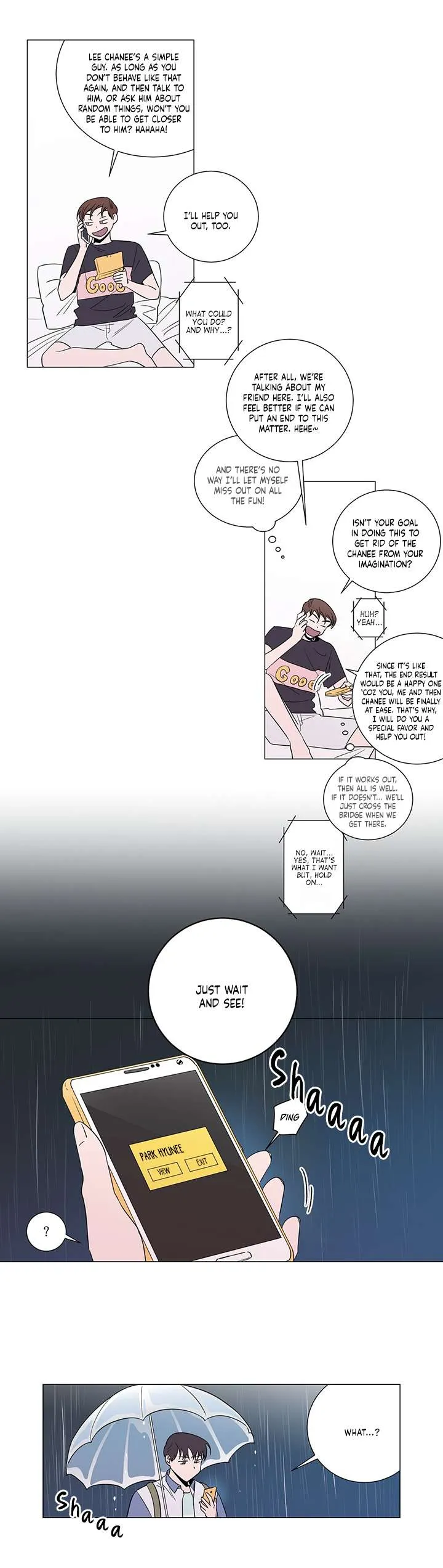 Read Distance Between Us chapter 22 image 4 on Lezhin