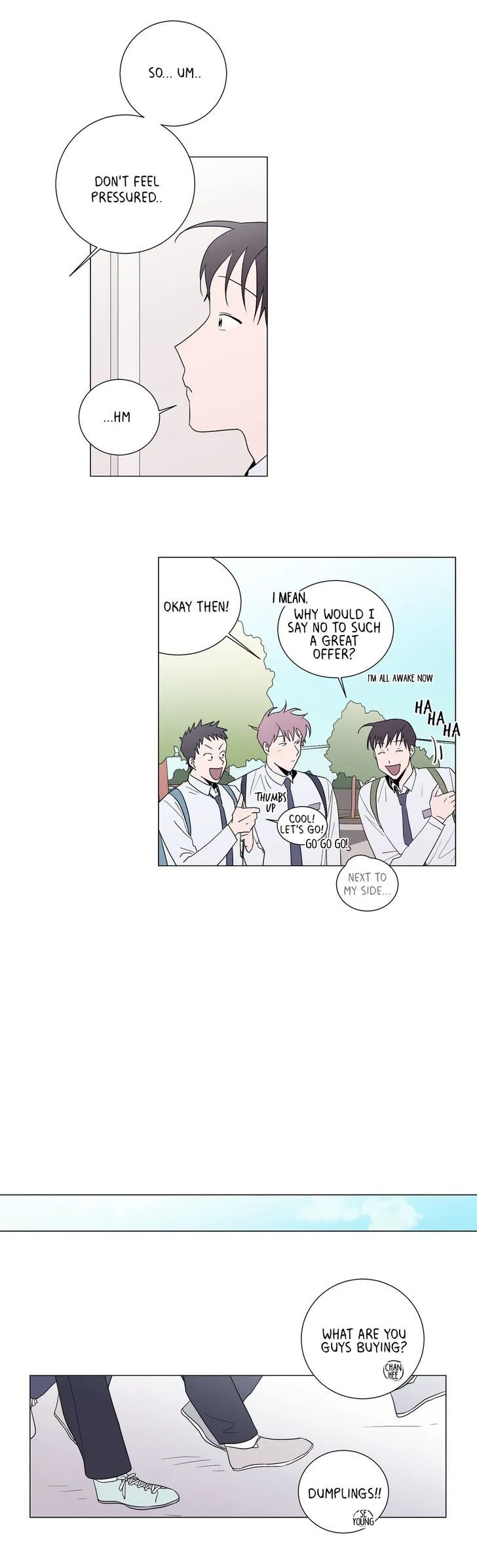 Read Distance Between Us chapter 4 image 13 on Lezhin