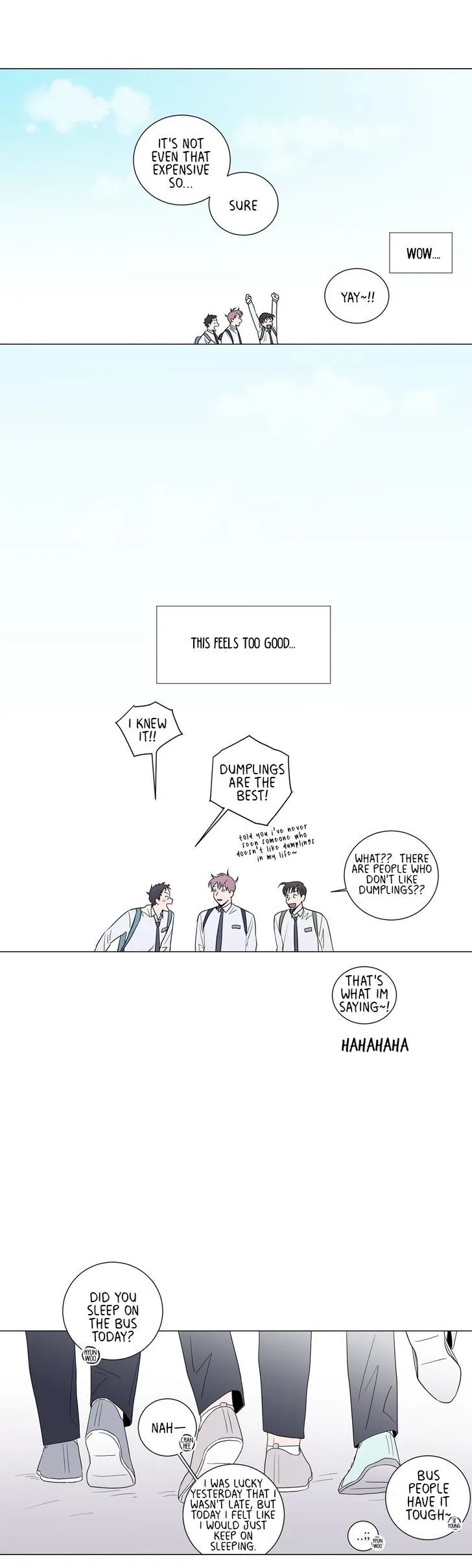 Read Distance Between Us chapter 5 image 2 on Lezhin