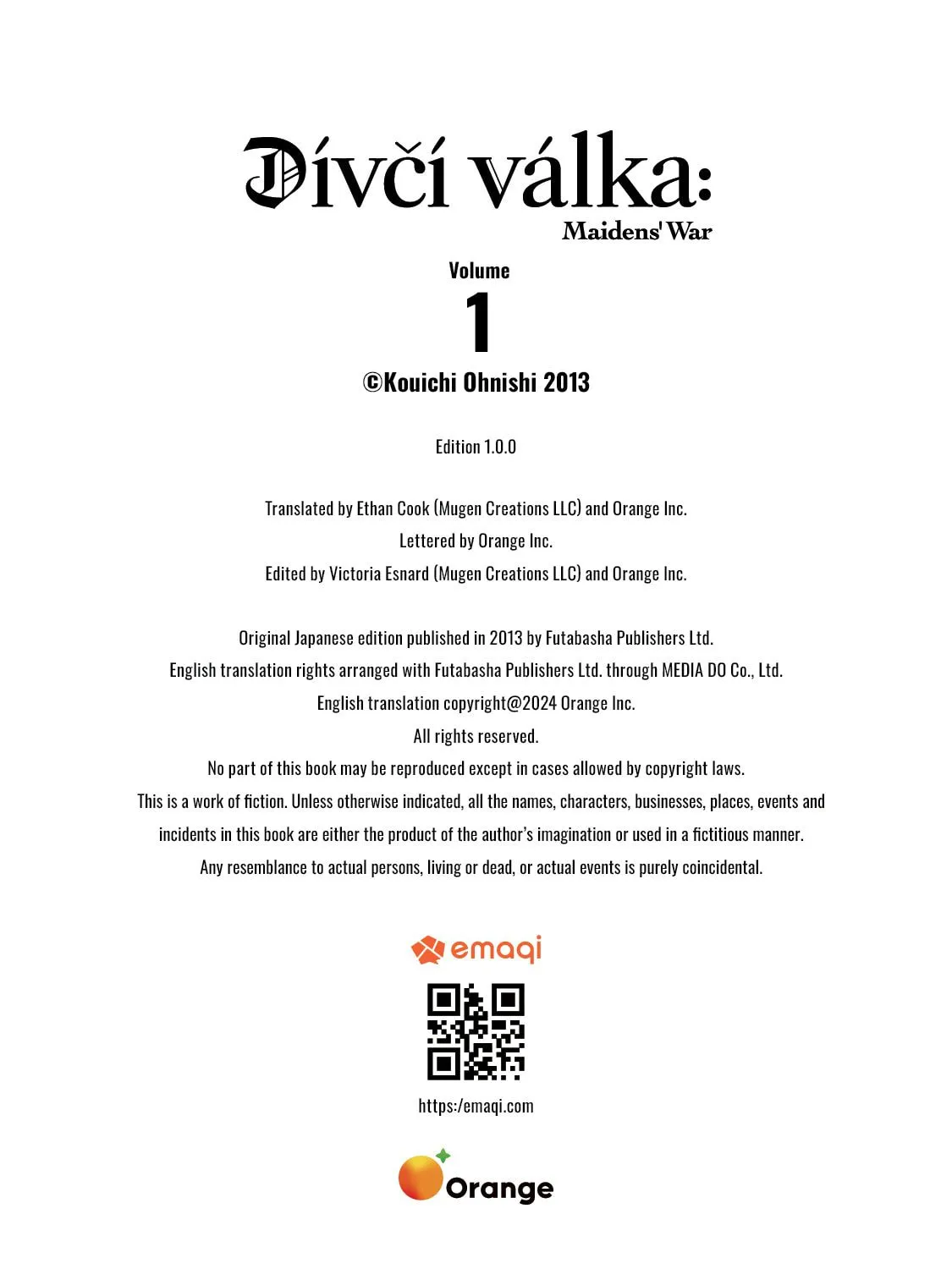 Read Dívčí válka: Maidens