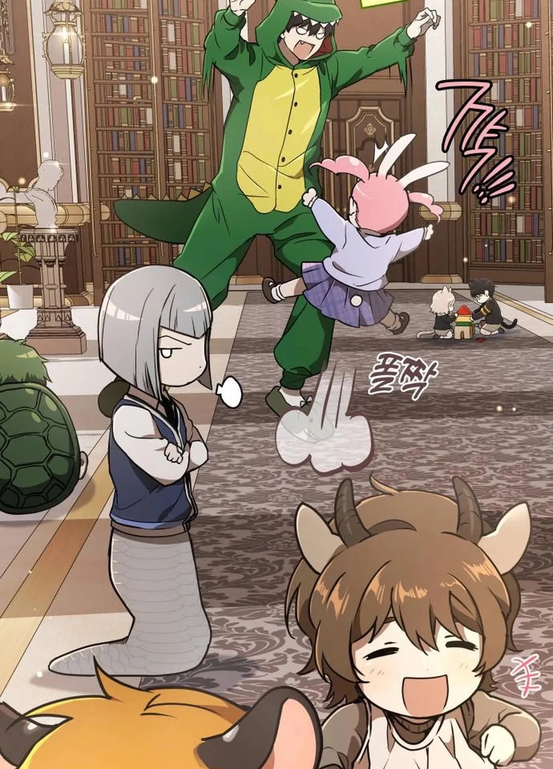 Read Divine Beast Kindergarten chapter 14 image 38 on Lezhin