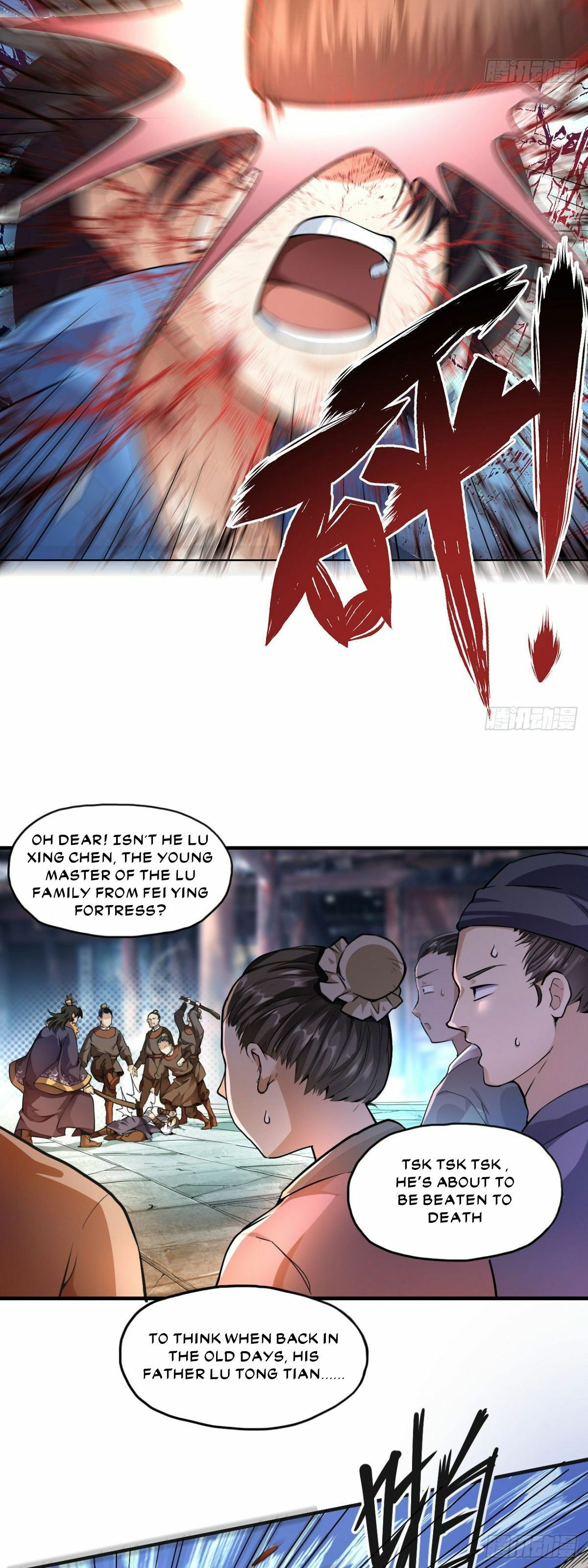 Read Divine Emperor (Colored) chapter 1 image 4 on Lezhin