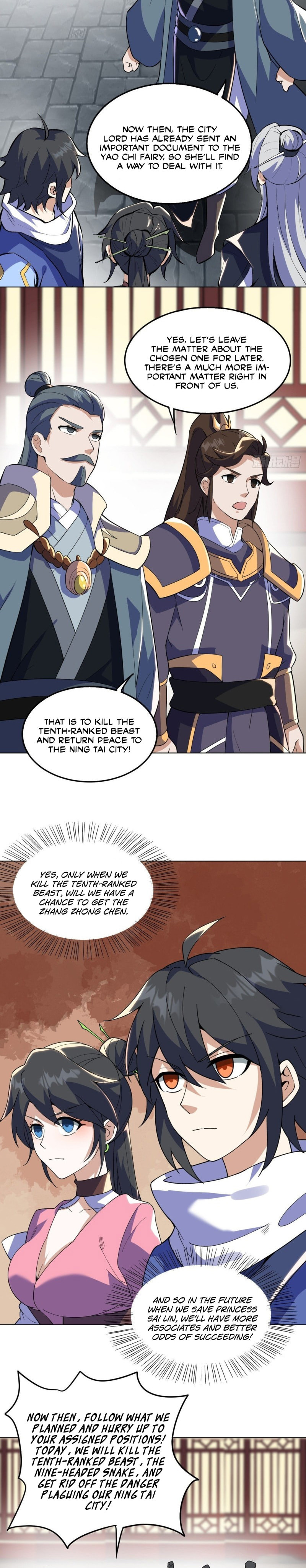 Read Divine Emperor (Colored) chapter 105 image 14 on Lezhin