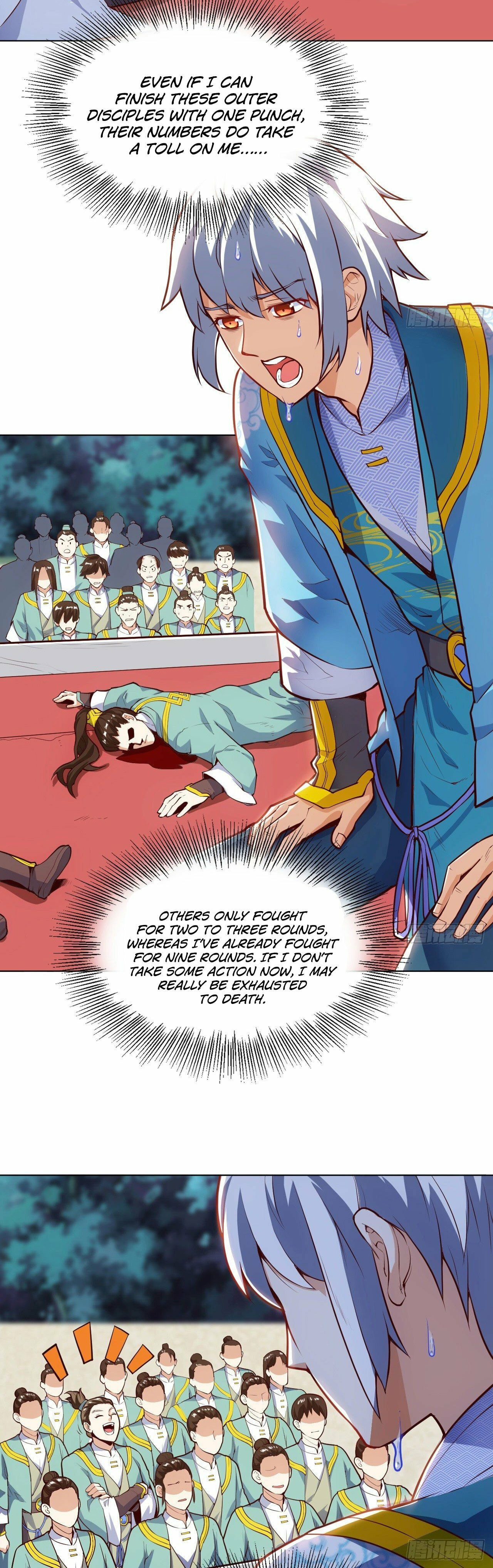 Read Divine Emperor (Colored) chapter 19 image 8 on Lezhin
